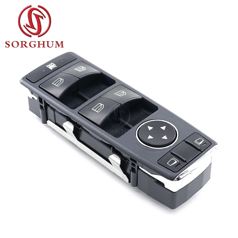 SORGHUM A2049055302 Front Left Window Control Switch For Mercedes W204 W212 C E Class S212 C250 C300 C350 C63 E350 E550 E250