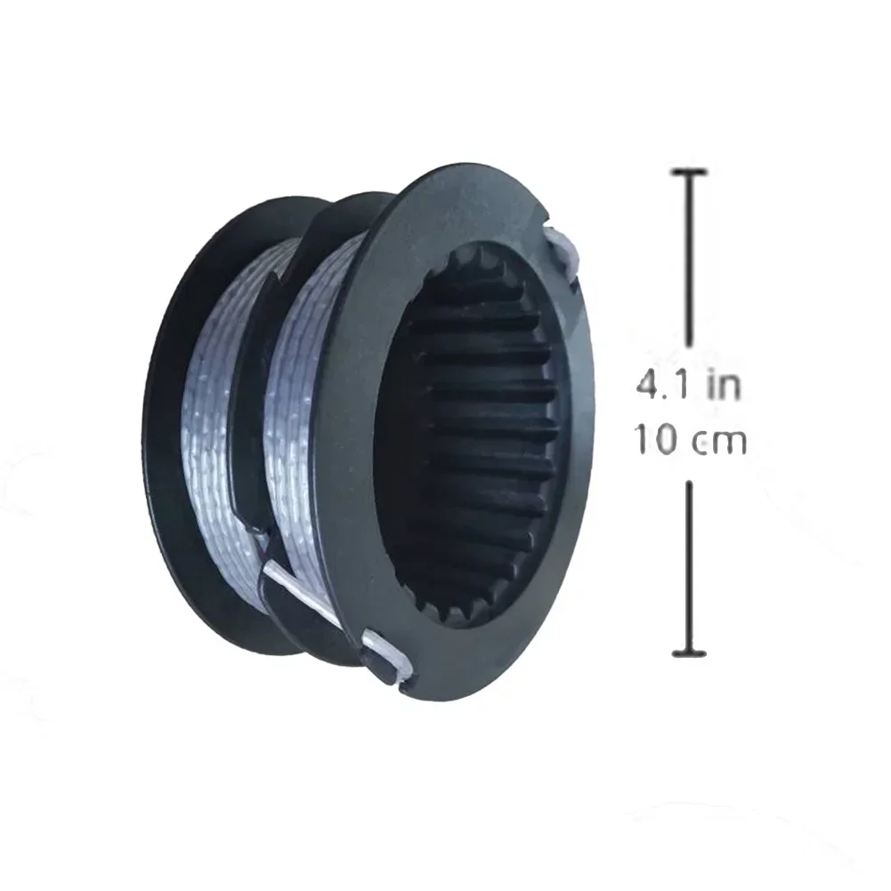 Secure Line Protection Replacement Spool with 095 Line Easy Snap In Installation Compatible with For T35 Trimmer Head