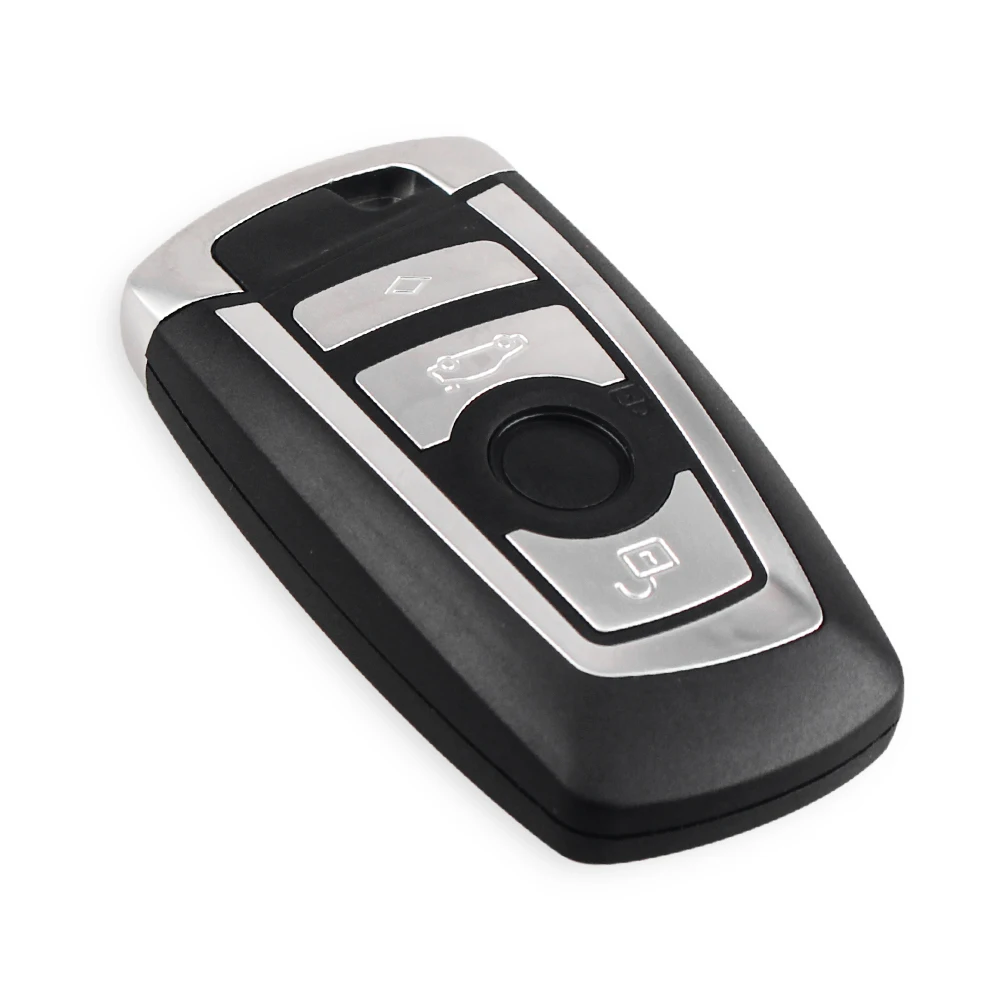 KEYYOU Smart Car Key Shell Cover Remote Keyless Case for BMW CAS4 F FEM 3 5 7 Series E90 E92 E93 X5 F10 F20 F30 F40 Panic FOB