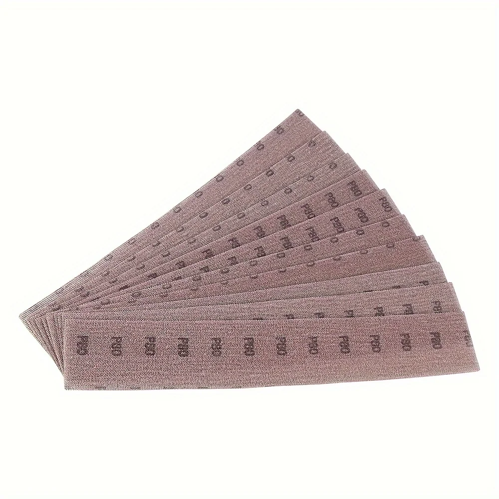 70x420mm Mesh Sandpaper Vacuuming Hook Loop Sanding Disc for Abrasive Sanding Block Sandpapers