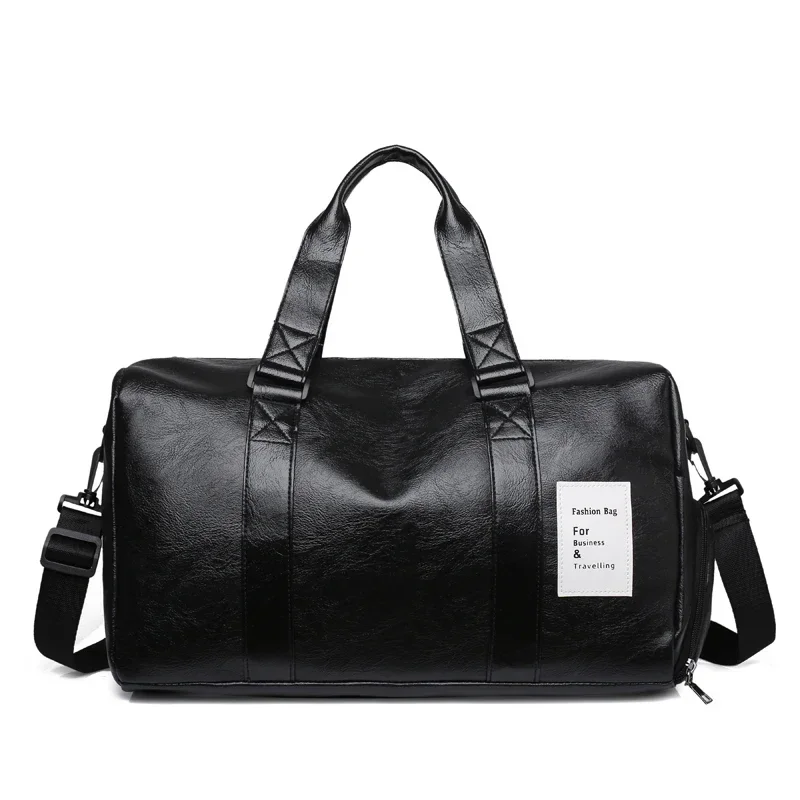 Bolsos de mano para hombre y mujer, bolsa de viaje portátil impermeable de PU, bolsa de entrenamiento deportivo para Fitness, gran oferta, organizador de bolsa de viaje