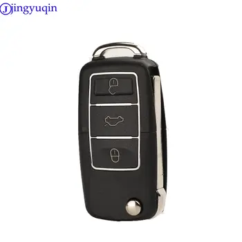 jingyuqin 適用於大眾高爾夫、帕薩特、Polo、捷達、途安、寶來、夏朗的遙控折疊汽車鑰匙殼 10 最佳銷售 福斯高爾夫 - №9