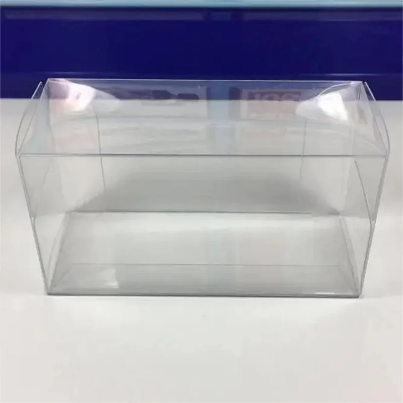 100PCS 8.2X4.3X4.1CM PVC Clear MATCHBOX TOMY Toy Car Model 1/64 TOMICA Hot Wheels Dust Proof Display Protection Box