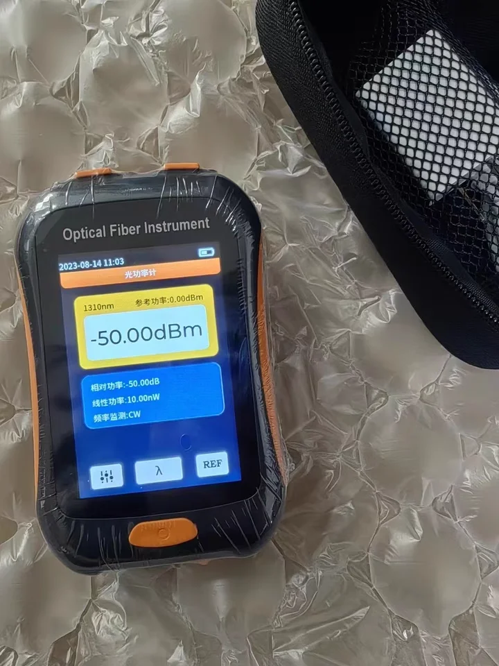 

Мини-OTDR активного волокна NK2800 с картой событий VFL OLS OPM Волоконно-оптический рефлектометр 20 дБ для 80 км оптоволоконного кабеля Ethernet otdr-тестер