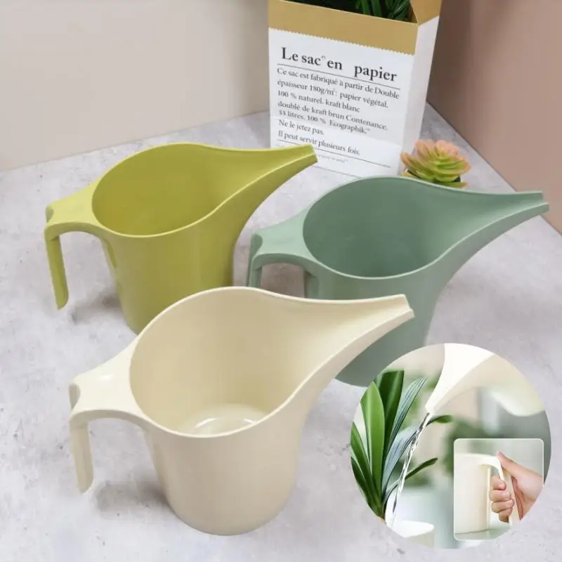 【Paz】 regadera de pico largo, mango ergonómico, herramienta de riego de plantas para uso en jardín y exteriores, bote con boquilla puntiaguda para suculentas, 1 ud.