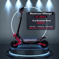 3600W Dual Motor Electric Scooter Max Speed 65km/h EScooter 11Inch Off-road 48V21AH Max Mileage 60KM Foldable Electric Scooter