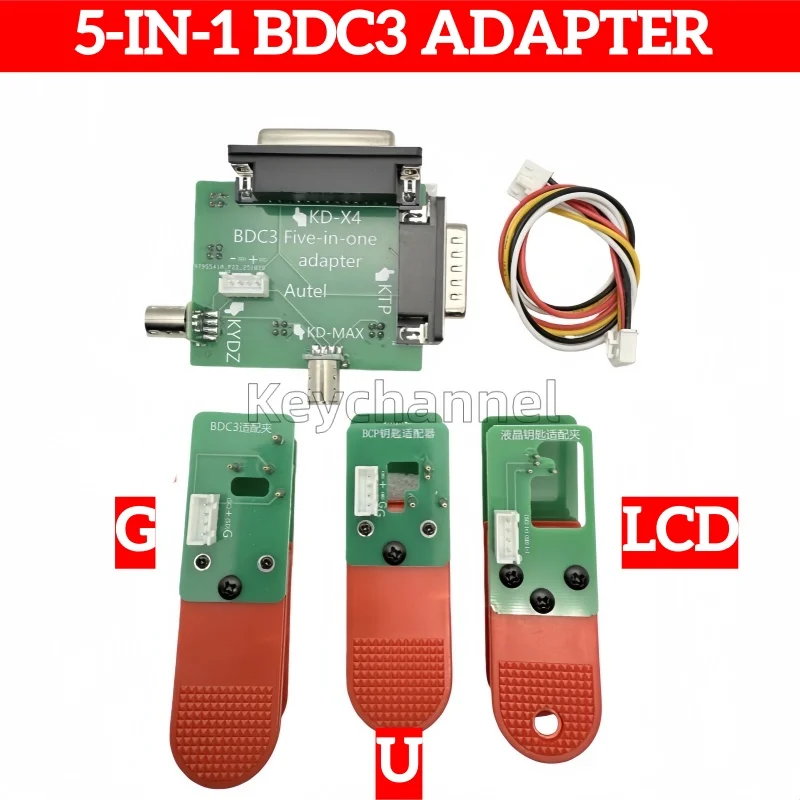 

BDC3 Key Program Adapter G&U for BMW G Serie G05/G20/G30 LCD Key 5-in-One Free Welding for IM508 IM608 Key Tool Plus KD MAX KDX4