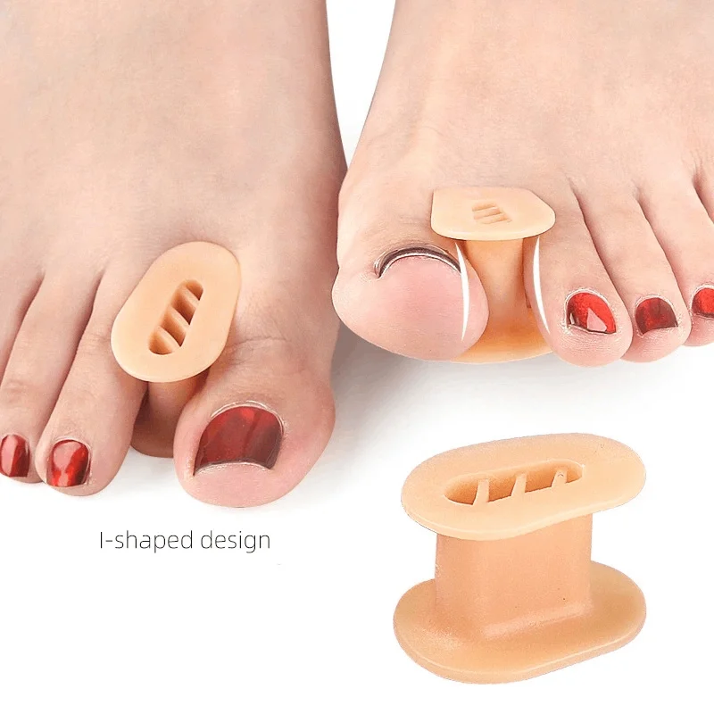 

1/2/5Pairs Soft Gel Practical Toe Spacer Reduce Pressure Toe Separator Thumb Stretcher Orthopedic Adjuster Big Toe Separator
