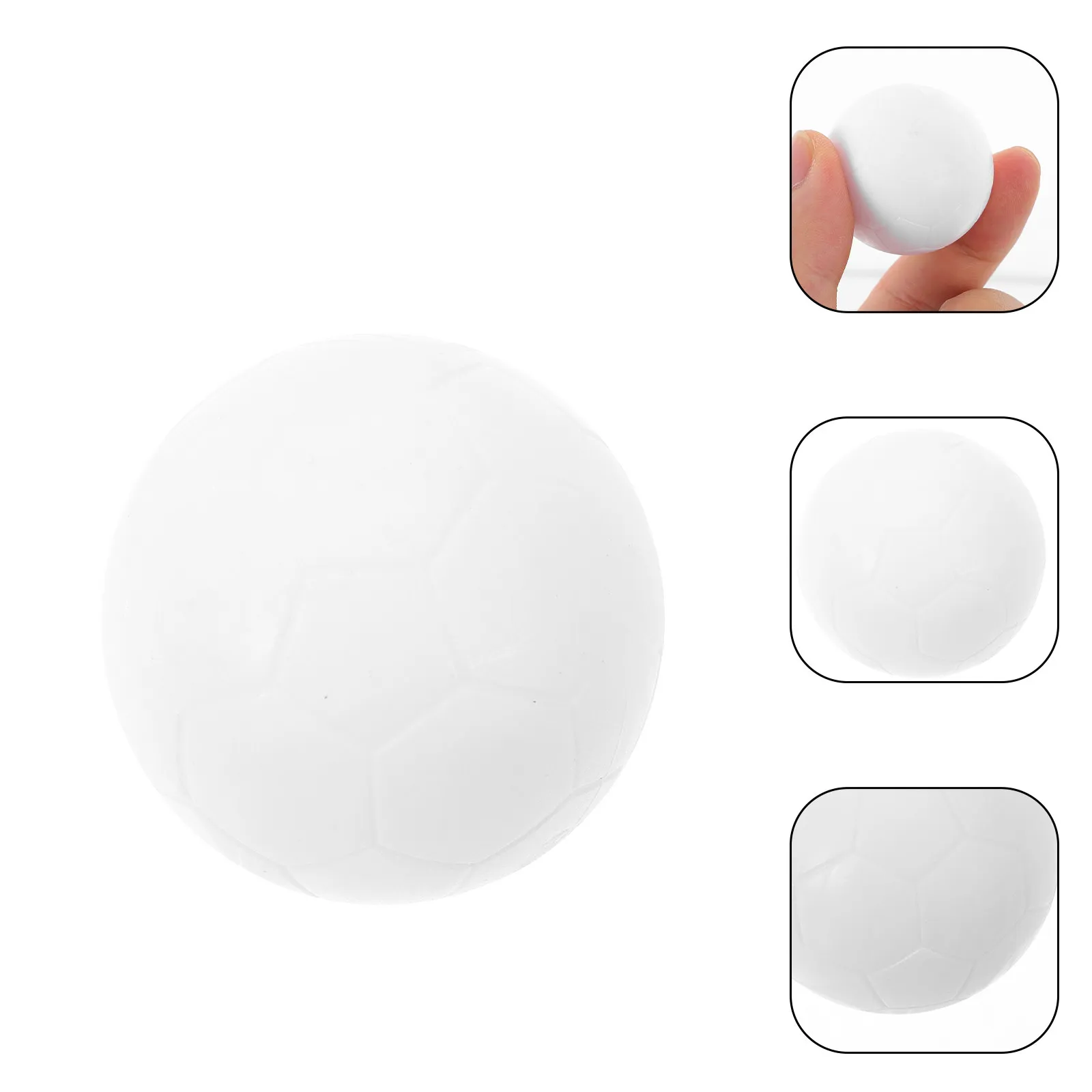 

6Pcs Table Football Balls Compact Portable Foosball Table Replacement Parts Small Soccer Balls for Kids Adults Indoor Gaming