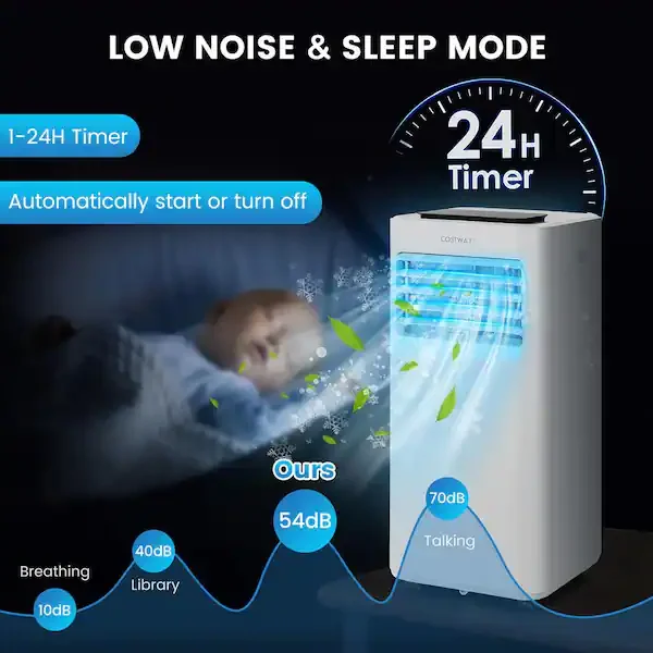 Portable Type Air Conditioner for Home Use Mini AC Air Conditioner