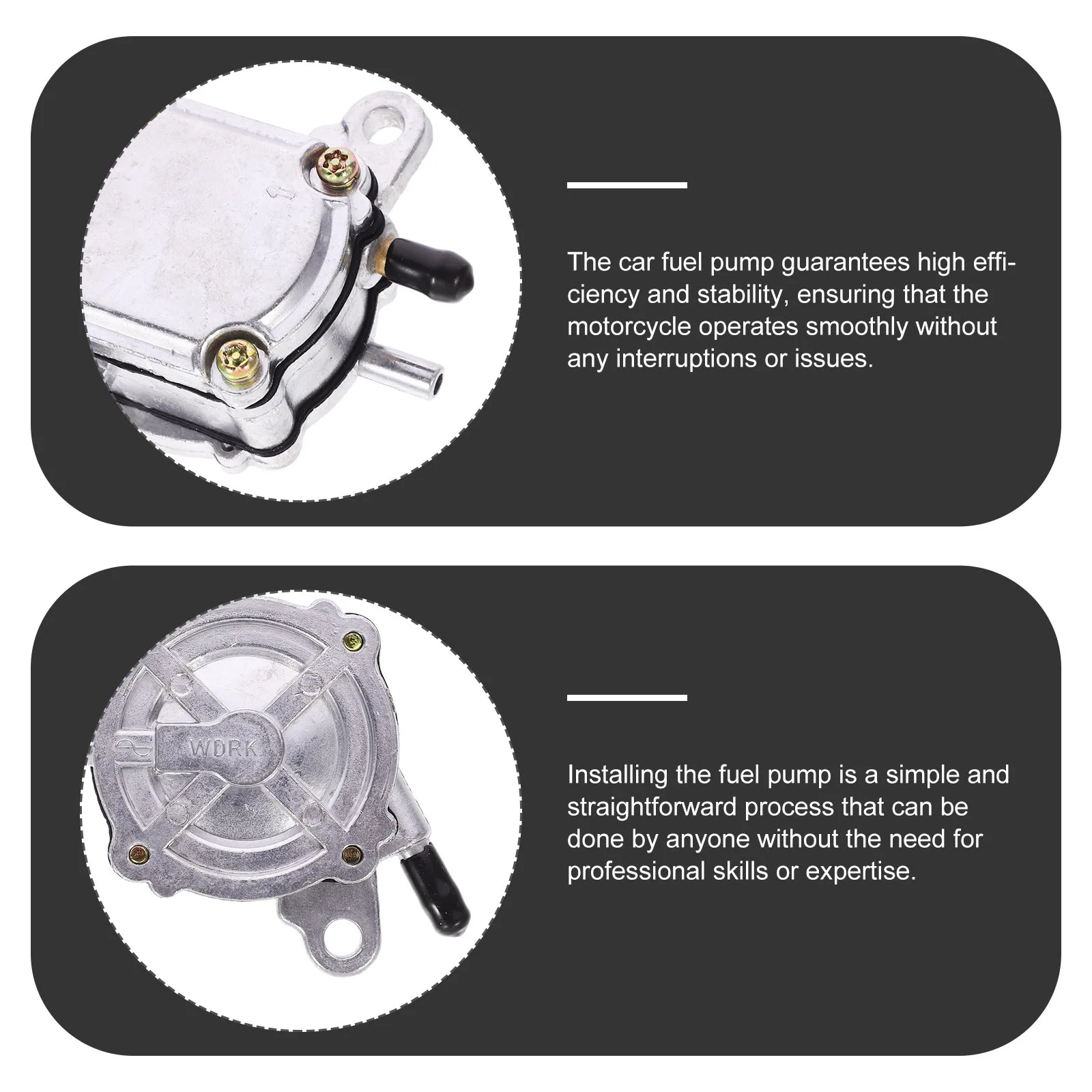 

Fuel Pump Fuel Oil Petcock Valve Switch Stable Performance Scooter Atv Vacuum Petcock Valve Scooter Parts Vacuum Pump Automotive