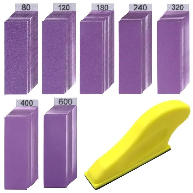 

652F 71Sheet Sanding System Sanding Block for Woodworking Auto Body Repair Sander