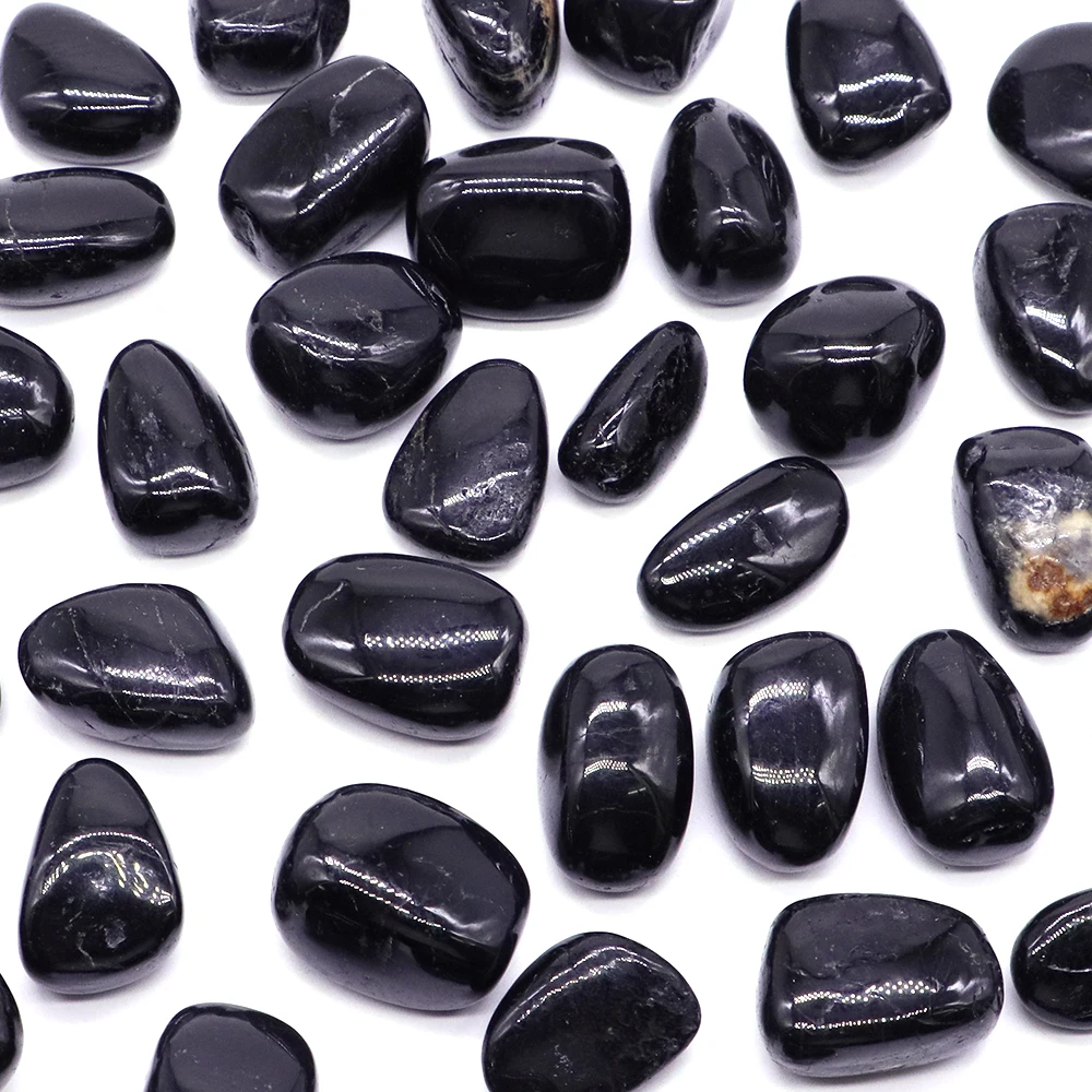 

Natural Black Tourmaline Tumbled Stone Healing Crystal Bulk Quartz Specimen Mineral Gemstone Jewelry Tank Aquarium Home Decor