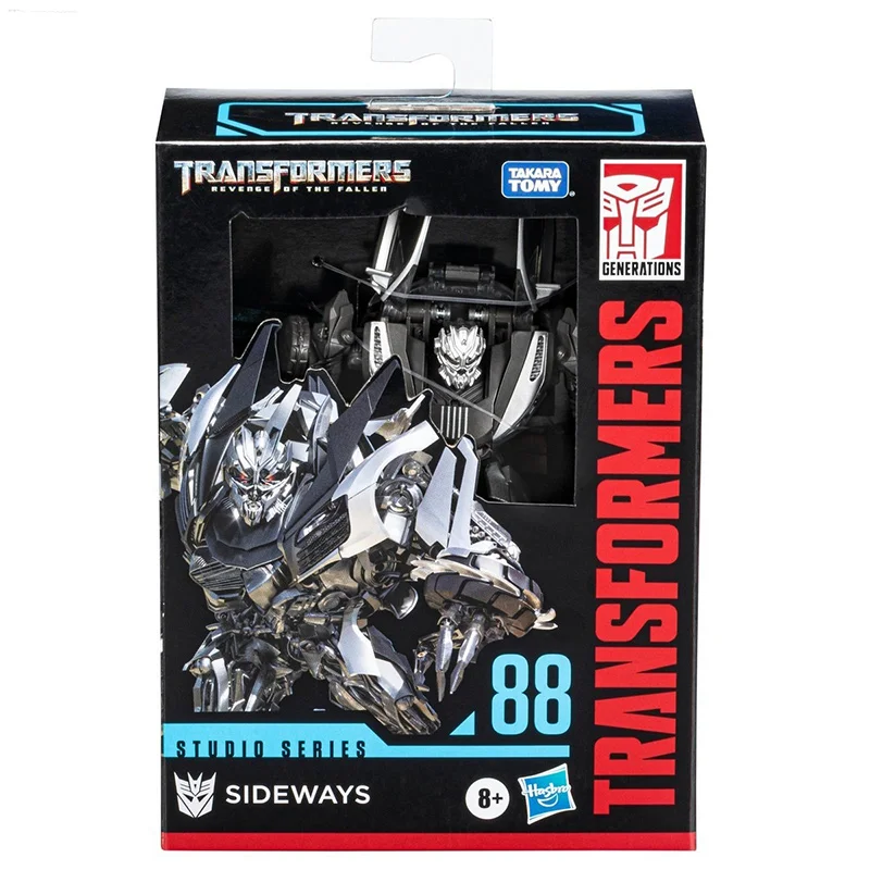 Hasbro Transformers Studio Series SS88 Sideways Deluxe Class Anime Original Action Figure Model Toy Birthday Gift Collection