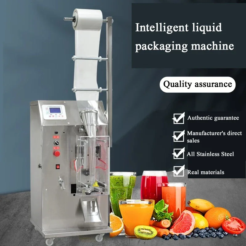 

PBOBP Automatic Vertical Form Fill Seal Machine Water, Soy Sauce, Liquid filling Machine Packaging Bagging