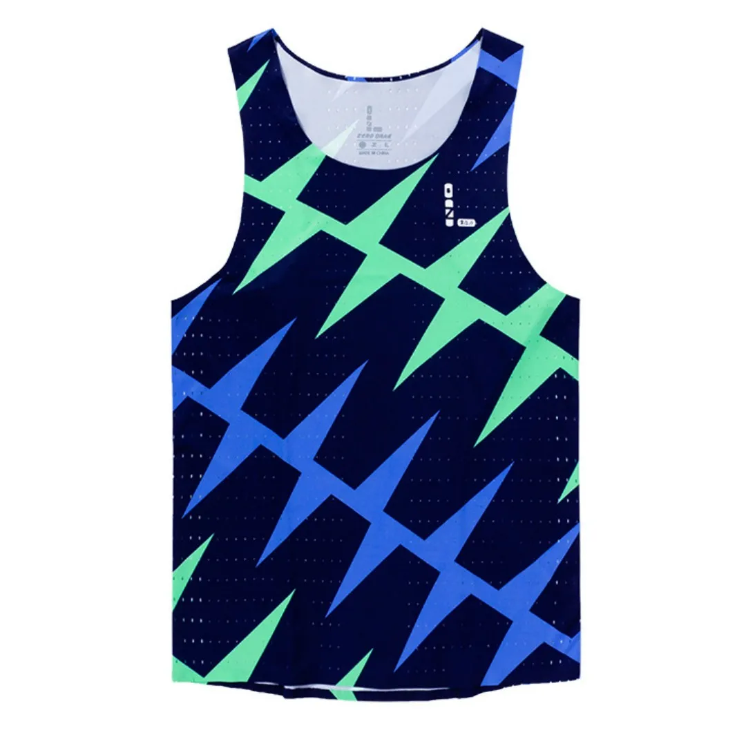 

Summer Basketball Soft Fabric Seamless Marathon Running Sport Vest Tops Track Field Training jersey shirt Vest Men's Clothes