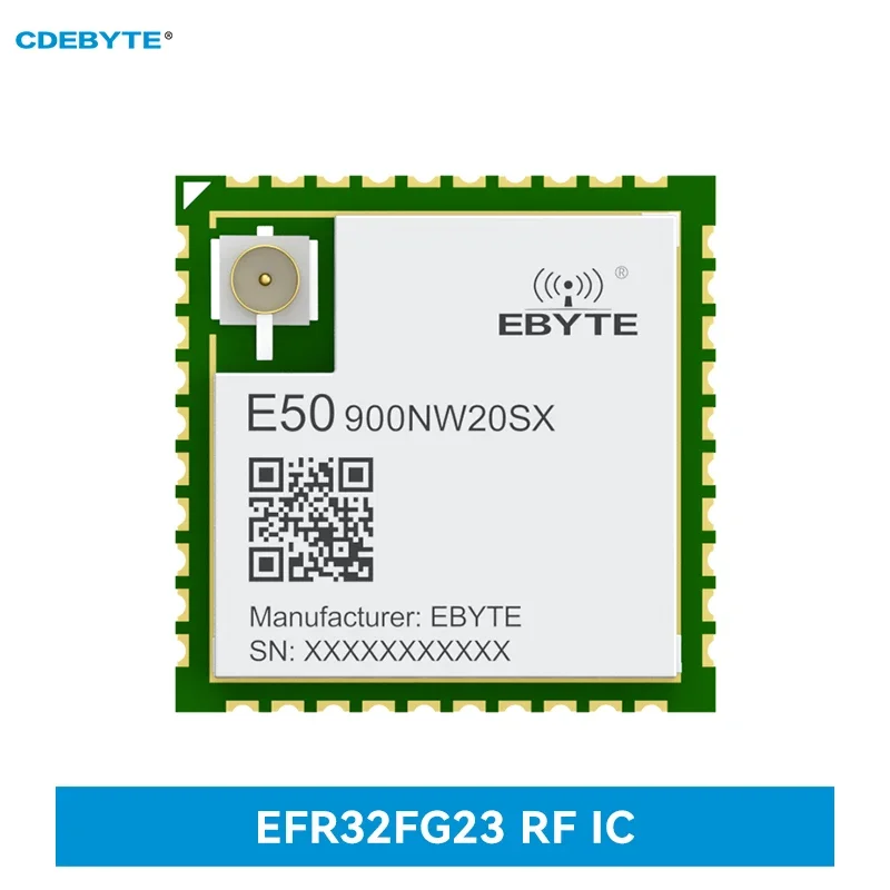 

EFR32FG23 868/915MHz WM-BUS Wireless SoC Module CDEBYTE E50-900NW20SX RF IC Long Distance 2.5KM M-BUS Ipex Star Networking