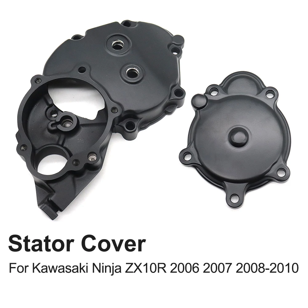 

Motorcycle Engine Stator Cover Crankcase Cover Accessories For Kawasaki Ninja ZX10R ZX 10R ZX-10R 2006 2007 2008 2009 2010