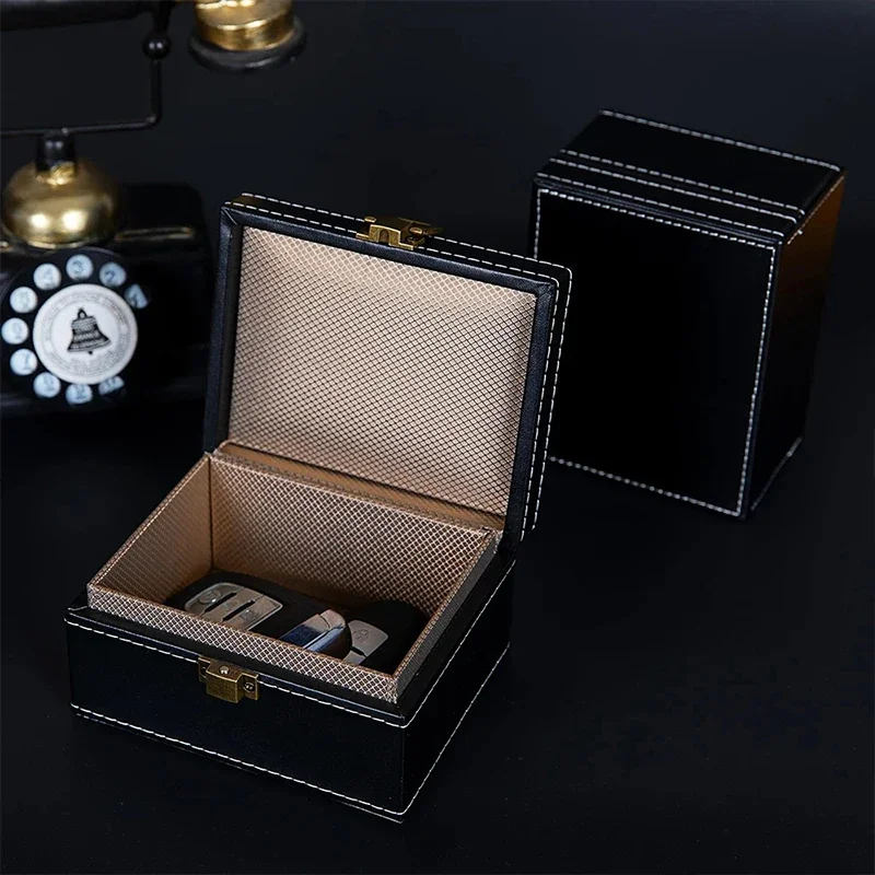 Car Keyless Signal Blocker Anti-Theft Faraday Box Key Fob Protector Radiation-proof Safety Storage Box Car Interior Accessories