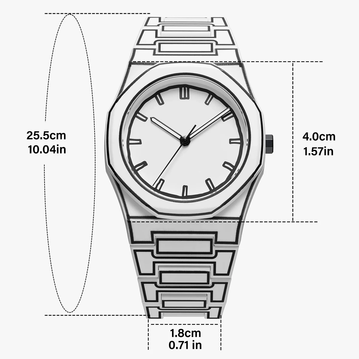 중동 크리에이티브 디자인 스케치 시계 남성용 쿼츠 시계 방수 만화 시계 핫세일 폭발적인 인기