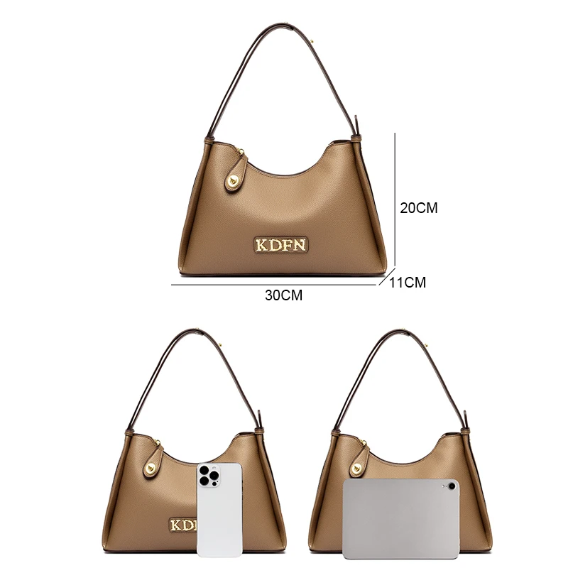 2024 Brand Soft PU Leather Top-handle Bags Female Handbags Women Shoulder Crossbody Totes Messanger Bag Large Capacity Big Sac