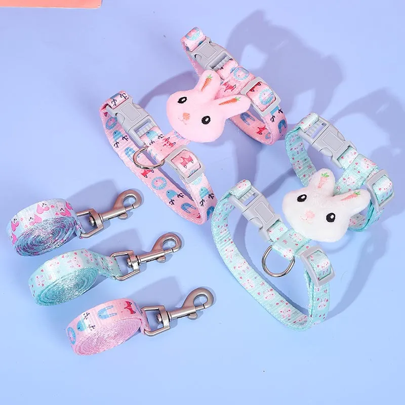 Cat Dog Collar Harness Leash Adjustable Vest Walking Dog Pet Leash Pet Harness Belt Kitten Puppy Halter Collar Strap Cat Product