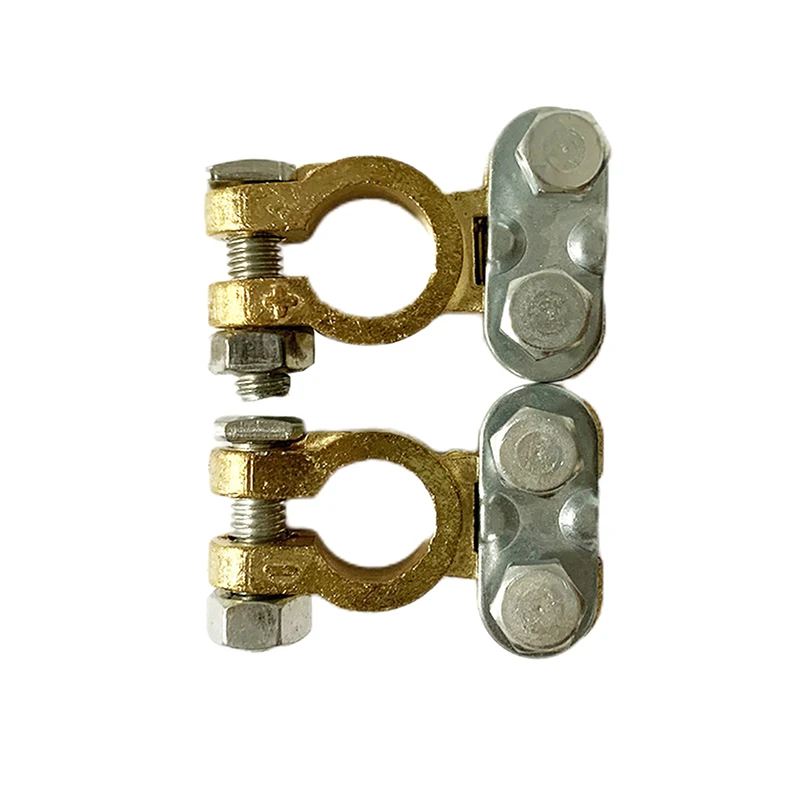 車、バン、キャラバン、トラック用の12Vバッテリーターミナルコネクター2個 – ユニバーサルレジャークランプ