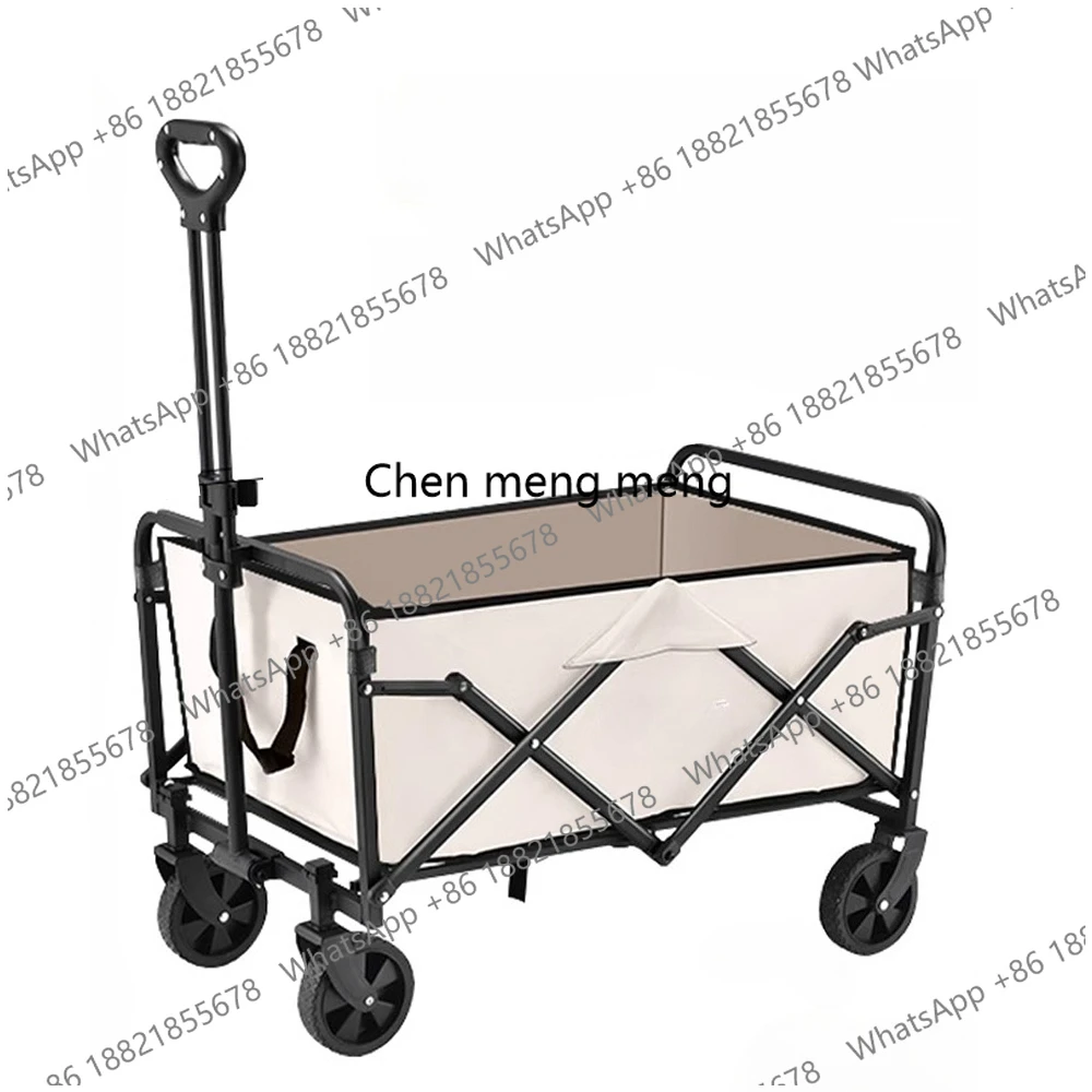 

Складная уличная тележка для кемпинга, пикника, путешествий, сада, покупок, портативная тележка-прицеп для кемпинга