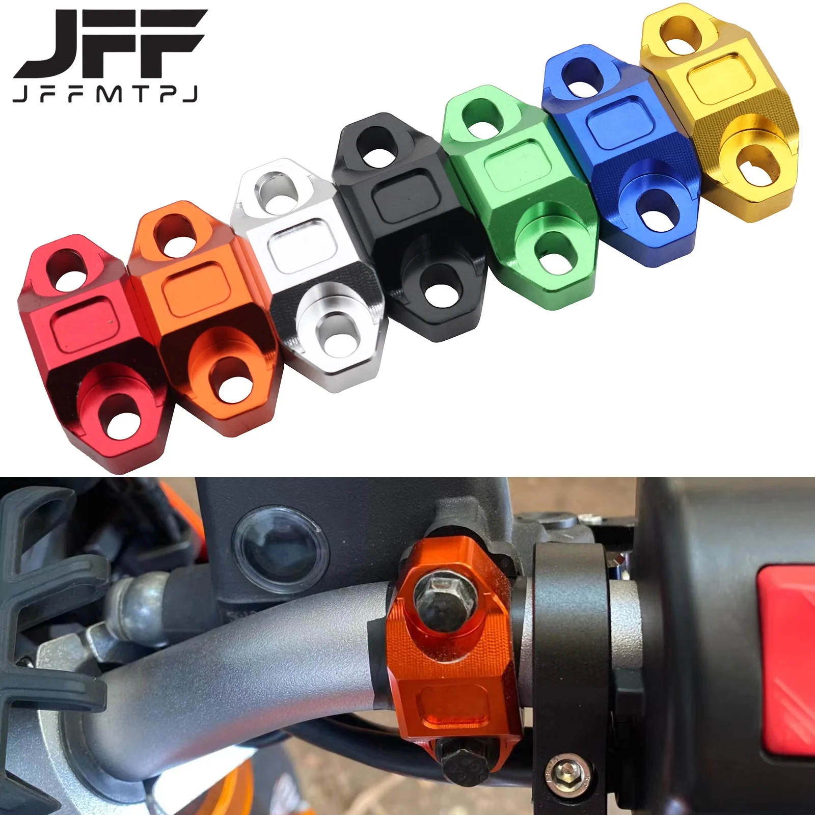 Image of Motorrad ATV Hand Druck Kupplung Bremspumpe CNC Feste Aluminium Block Abdeckung Für KTM Yamaha Honda Suzuki Kawasaki Allgemeine