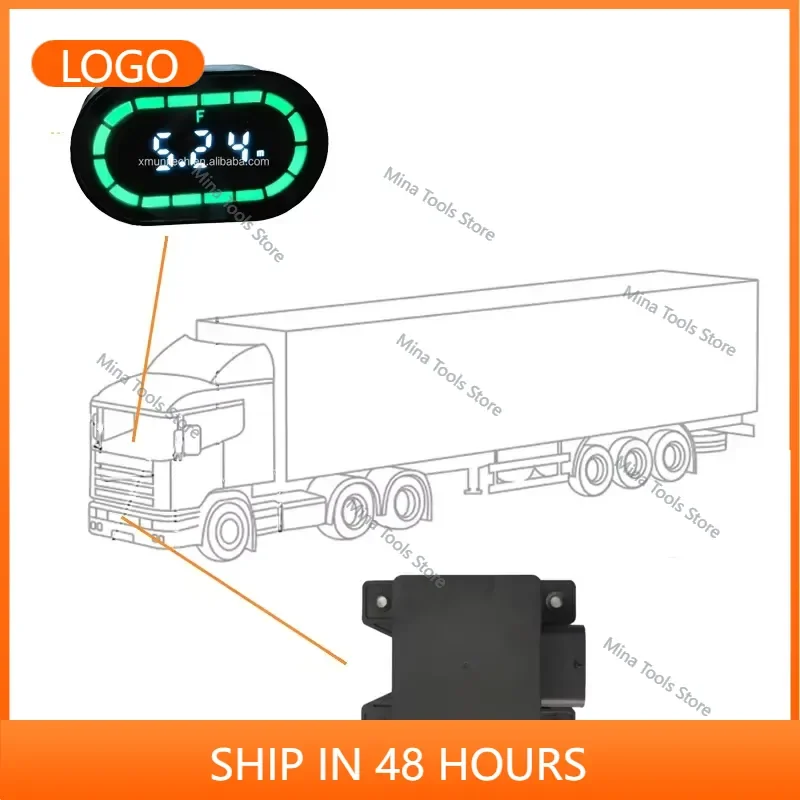 Front Object Detection Commercial FCW Forward Collision Warning Pedestrian Detection System for Refuse HGV Truck