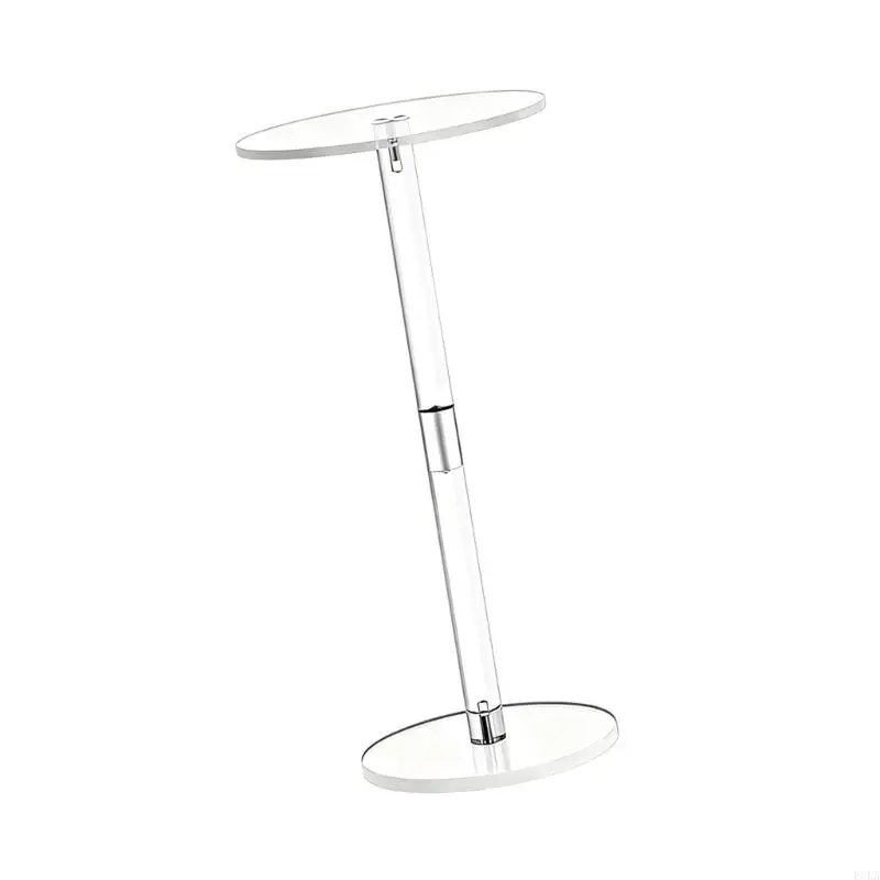   Round Acrylic Coffee Table Scratch Resistant Portable Home Interior Decoration