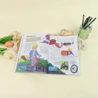 2Pcs Children's Educational Comic Book Leadership Physical Chemistry English Story Book Children's Learning Gift 8-12 Years Old. 6