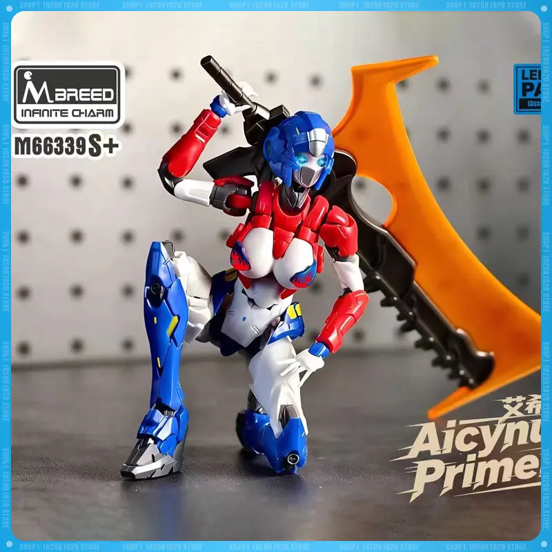 Nueva transformación de raza M M66339s rojo y azul Aicynus Prmera Arcee Ko modelo de ensamblaje colección de figuras de acción juguetes regalo