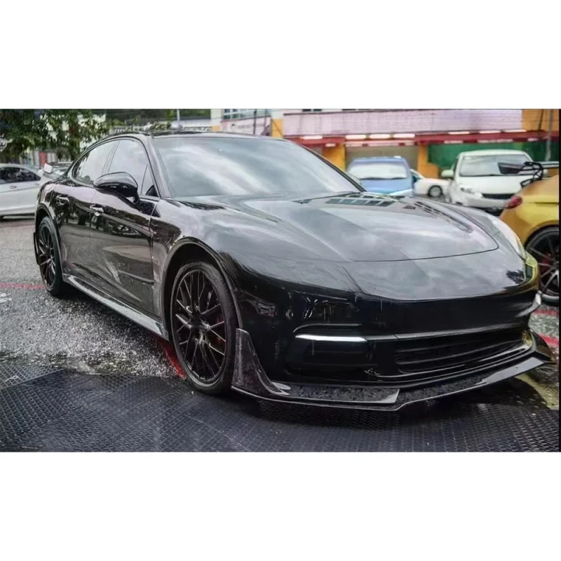 Hot selling 17-20 Top Material Real Dry Carbon Fiber Body Kit Front Lip Rear Side Skirt Trunk Wing