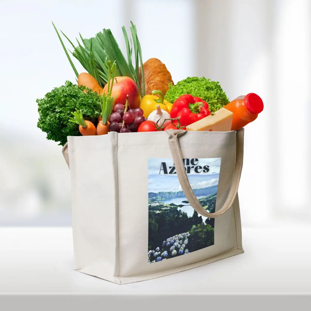 The Azores islands Tote Bag bags woman 2025 Shopping bags bags luxury women