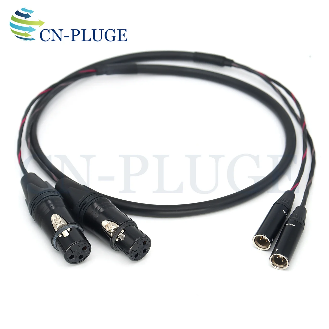 BMPCC/Canon Camera /Sound Devices 778T Dual TA3M/TA3F Mini XLR 3Pin to Dual XLR 3 Pin Female Microphone Audio Cable