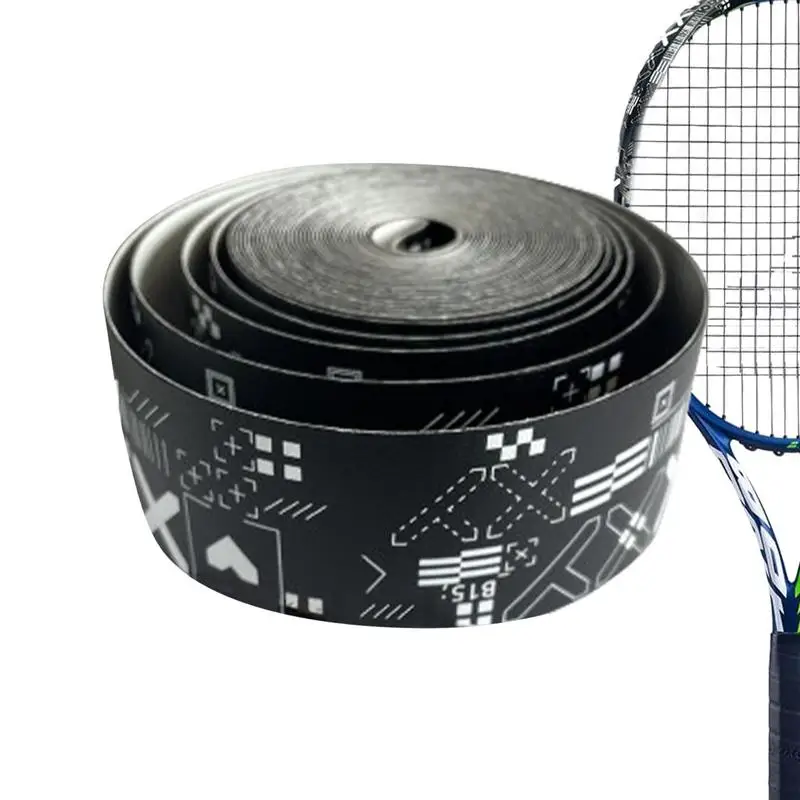 

Tennis Racket Head Guard Waterproof Tennis Tape Soft TPU Racket Head Protector 5m Tennis Racket Accessories Badminton Racket