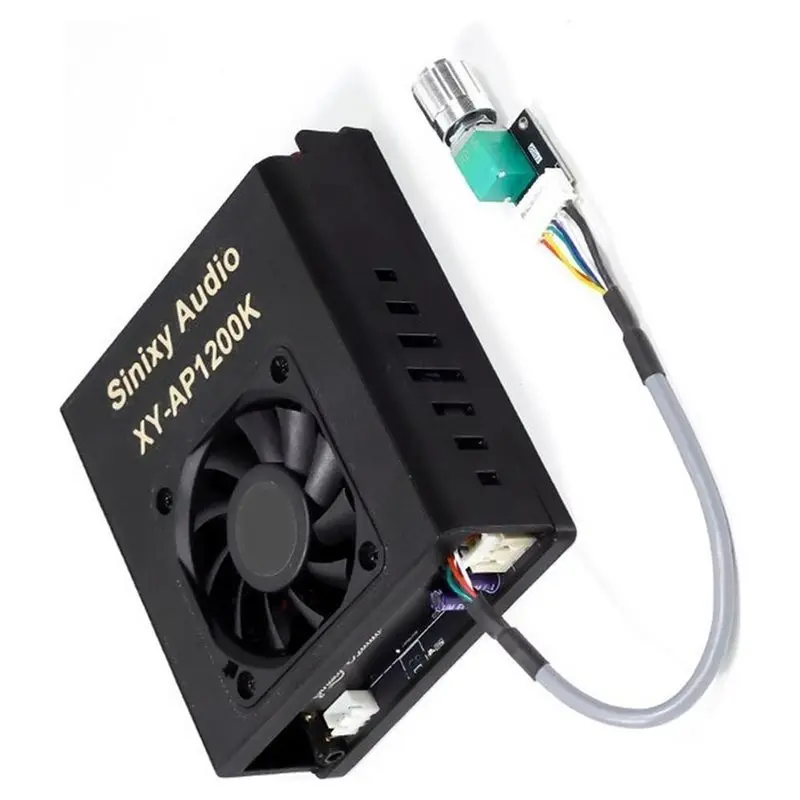 Digital Power Amplifier Module TPA3255 Dual Core 600W+ 600W Class D For Speaker DIY With Fan Cooling-XY-AP1200K