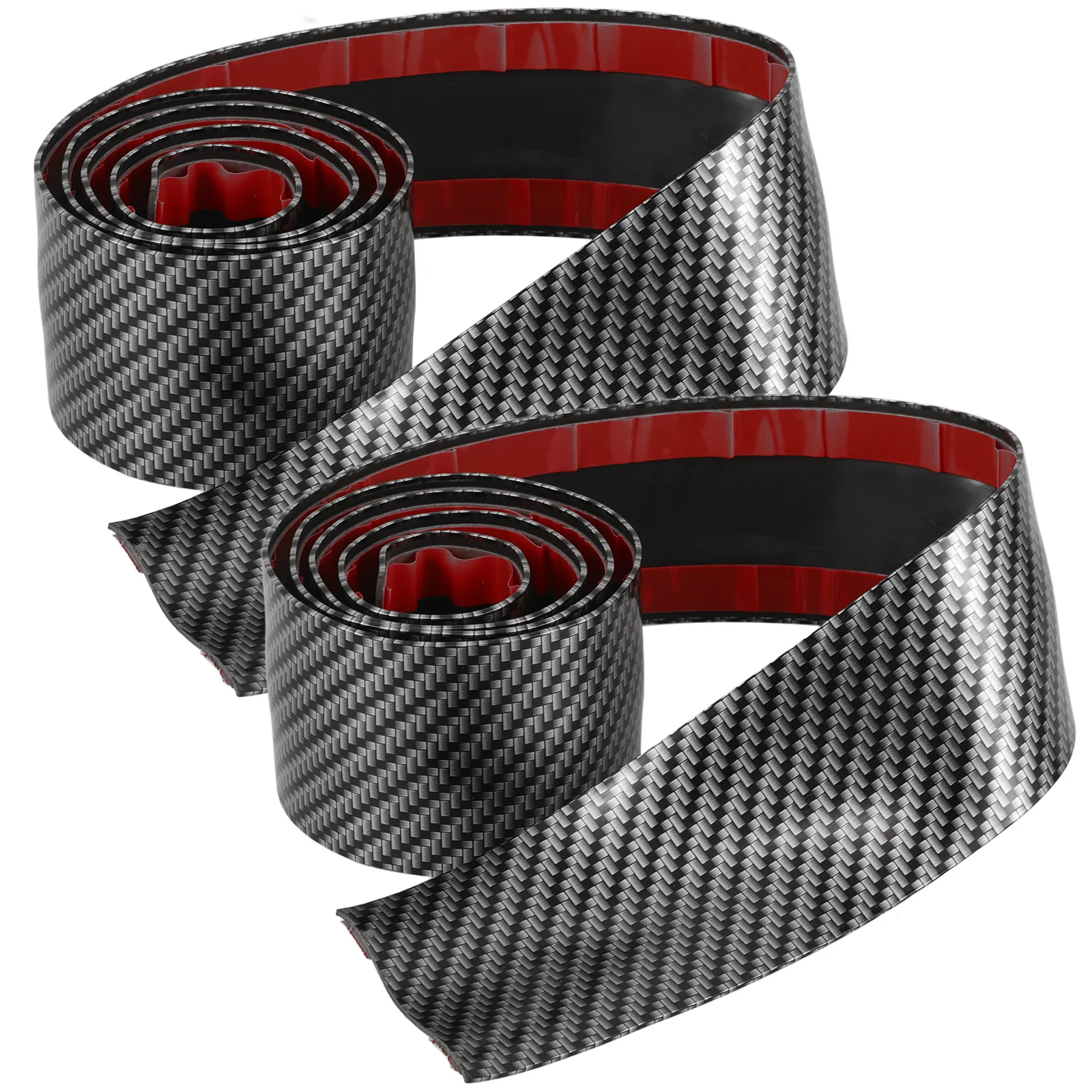

1M Soft Pvc Door Sill Guard Car Door Protector Anti Collision Strip Carbon Fiber Protection Film Durable Vehicle Entry Trim