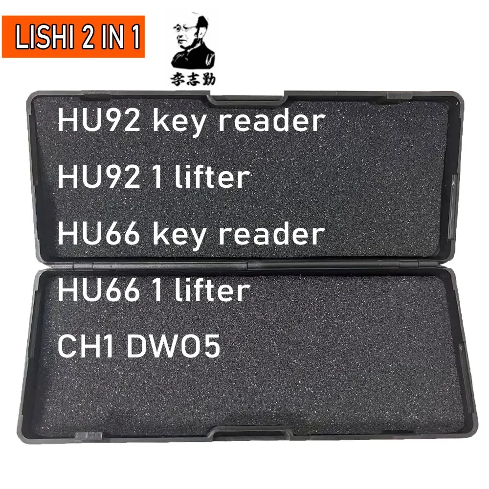 Newest Lishi 2 in 1 2in1 HU49 HU66 HU162T(8) HU162T(9) HU162T(10) HU58 HU92 BW9MH HU64 HU39 YM15 YM23 DWO4R CH1 for VW BMW Benz