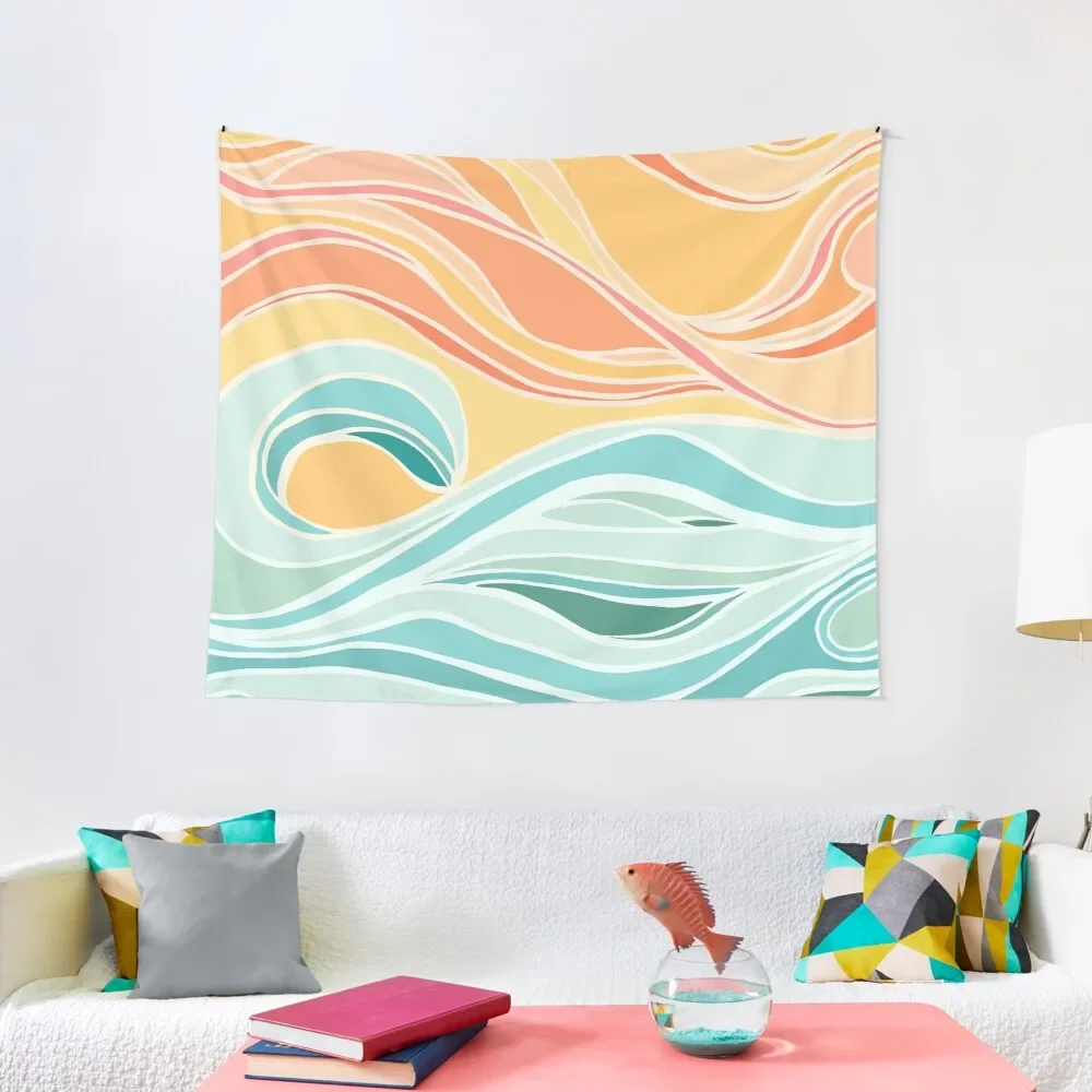 

Sky Sea Abstract Landscape Tapestry Decor For Bedroom Outdoor Decor Decoration Aesthetic Tapestry