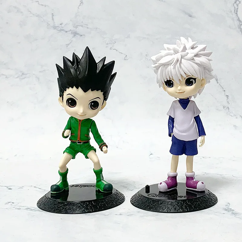 

15cm Full Time Hunter Anime Character Q Edition Little Jie Qi Ben Adventure Series Handmade Pvc Model Toy Gift