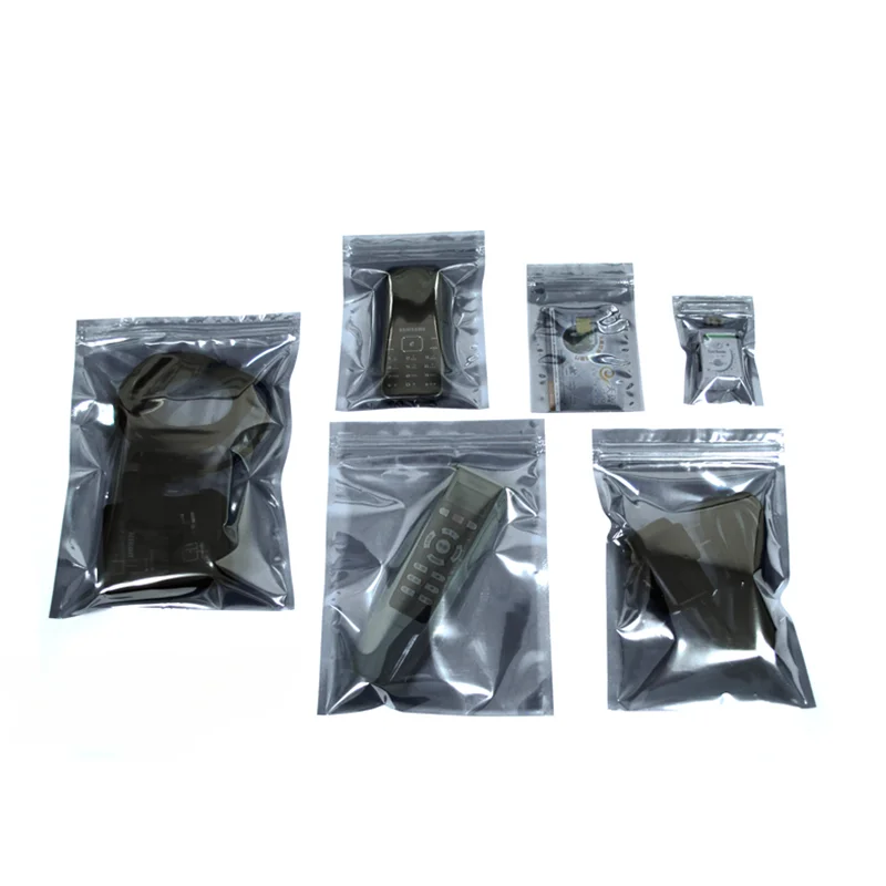 

50PCS/LOT 30*40cm Anti-Static Shielding Bag ESD Antistatic Package Bag Zip Lock Ziplock Zipper Event Anti Static Packing Bag