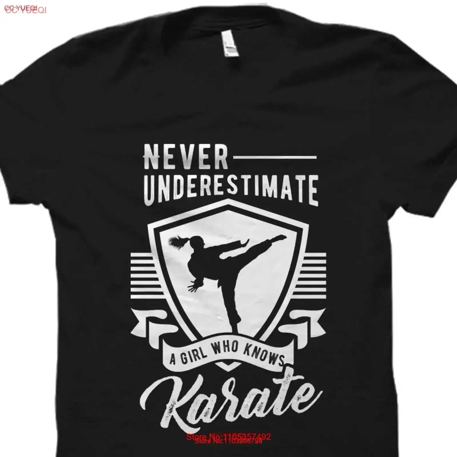 Karate for Student T Shirt Instructor Martial Arts A Girl Who Knows OS2854 vintage Washed Unisex fashion designer clothes