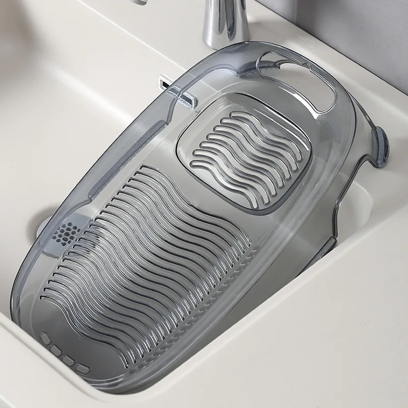 

washboard for household use, thickened plastic laundry board, dormitory socks, washstand anti-skid artifact