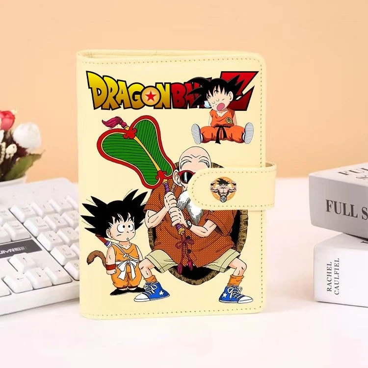 

Cartoon Dragon Ball merchandise, Sun Wukong's notebook, notebook, PU hard faced loose leaf notebook, gift for friends