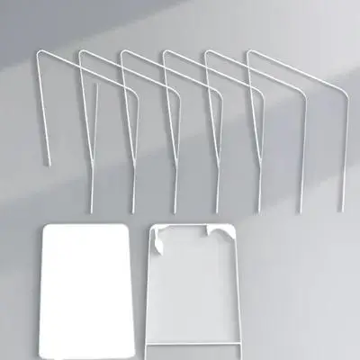 

9 Pcs Croquet Replacement Wickets Heavy Duty Iron Wire Square Wickets for Outdoor Lawn Family Game Kids Play for Picnics