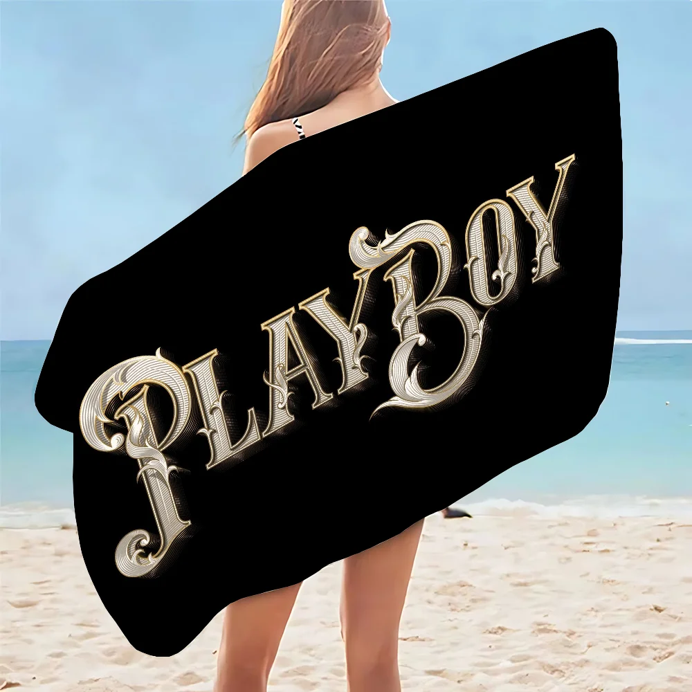 P-playboy Beach Towel Large Bath Towels Bathroom For Home Sauna Quick Drying Towels Spa Personal Care Bathroom Set Accessories