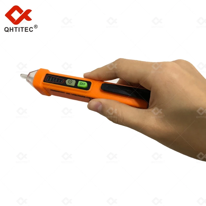 Imagem -04 - Qhtitec-detector de Tensão ac sem Contato Medidor Tester Estilo Pen 12v1000v Pm8908c