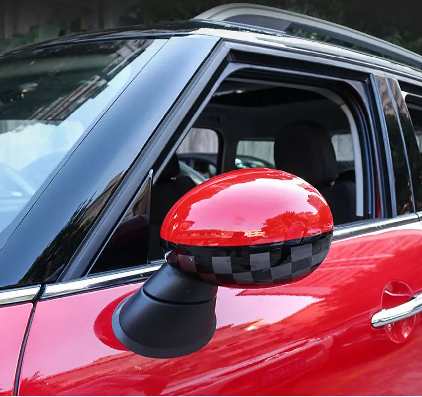 A13F-Car Door Side Mirror Covers For Mini Cooper R55 R56 R57 R58 R60 R61 Power Fold Mirror
